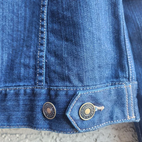 Canyon River Blues Denim Jean Jacket Size Medium Cotton - Picture 9 of 10